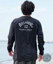 BILLABONG ビラボン メンズ 長袖 ラッシュガード バックプリント 撥水 速乾 BE011-866