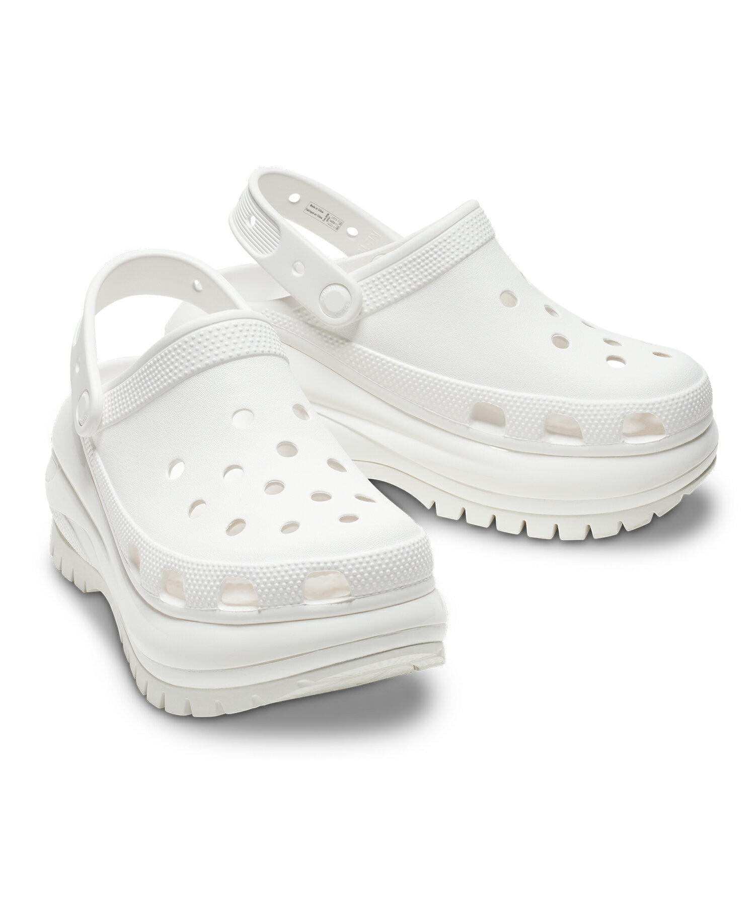 CROCS å MEGA CRUSH CLOG ᥬ å å  ǥ 塼   ˡ ȥ꡼ 207988-100 White