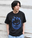 SPITFIRE スピットファイア メンズ 半袖Tシャツ BIGHEAD オーバーサイズ フロントプリント ムラサキスポーツ限定