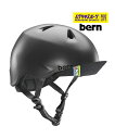 BERN バーン ヘルメット キッズ ジュニア スケートボード BMX 自転車 NINO BLK