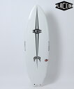 【中古】HIC (エイチアイシー) PILOT モデル ショートボード [CLEAR] 6’0” サーフボード