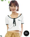 RVCA ルーカ レディース 半袖 Tシャツ フロントリボン チビTシャツ BE04C-216