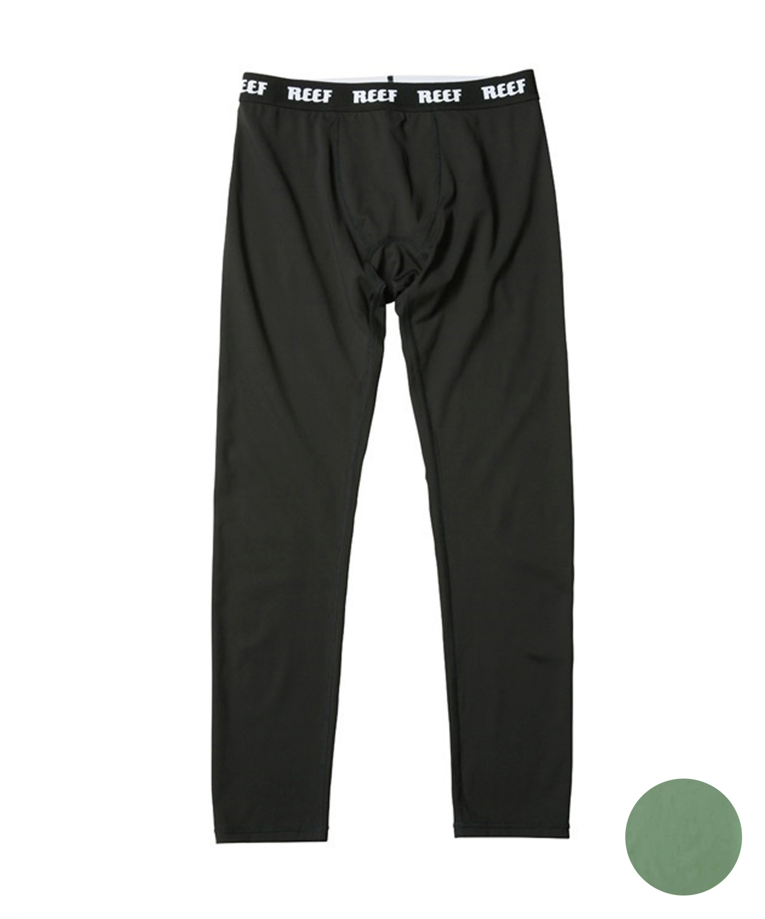 REEF リーフ メンズ レギンス アンダーショーツ サーフインナー 水着 ワンポイント ロゴ RFINM2402