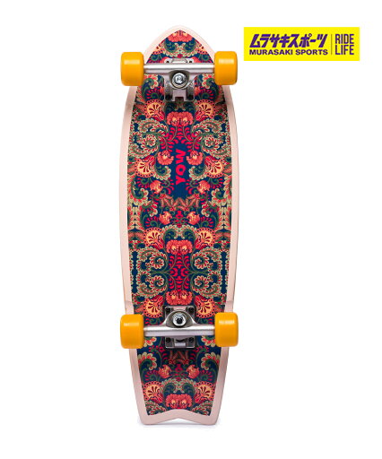 YOW ヤウ ロング スケートボード コンプリート 28inch PINFISH CRUISER YOW ヤウ ロング スケートボード コンプリート 28inch PINFISH CRUISER