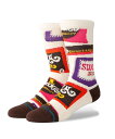 STANCE スタンス ソックス WILLY WONKA BY JAY HOWELL (ウィリーウォンカ バイ ジェイ・ハウエル) コラボモデル WONKA BARS A556A24WON