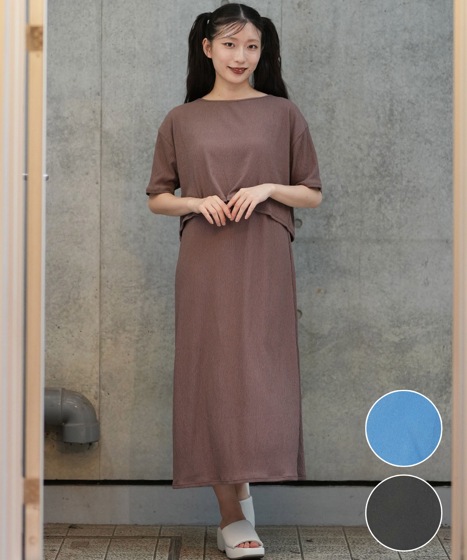 OP オーピー ワンピース レディース 水陸両用 Tシャツ 2点セット 524445