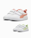 PUMA プーマ スニーカー キッズ ベルクロ ガールズ コートフレックス V3 ドッティ DOTTY V PS 17.0〜21.0cm 398758(4)