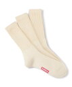 Healthknit ヘルスニット ソックス 靴下 3足組 シンカー クラシック アイボリー 無地 3Pソックス 191-3625