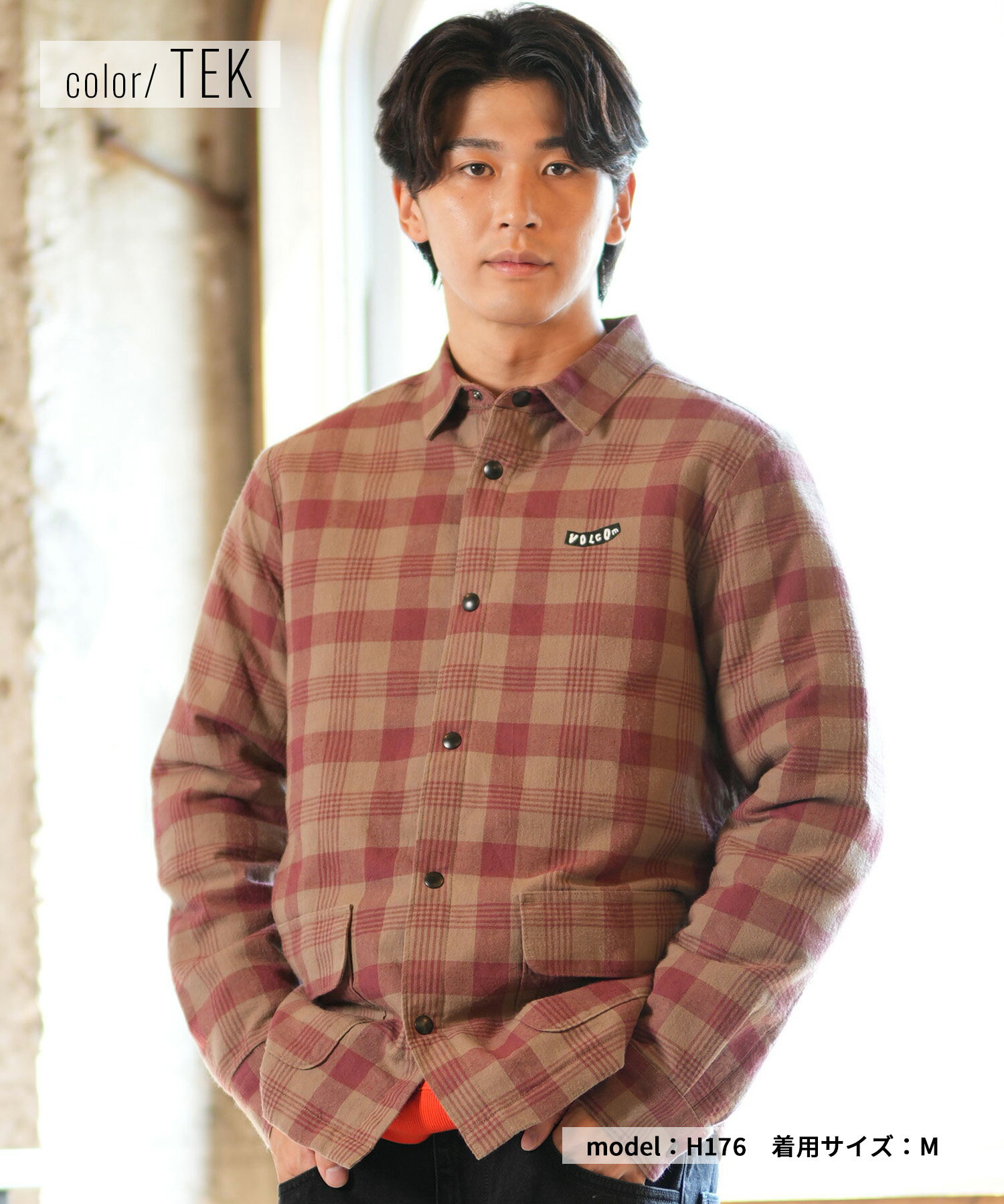 楽天市場】VOLCOM ボルコム(柄チェック)(トップス|メンズ 楽天市場】VOLCOM ボルコム(柄チェック)(トップス|メンズ