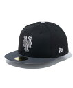 NEW ERA ニューエラ 59FIFTY Shadow ニューヨーク・メッツ ブラック ダークグラファイトバイザー キャップ 帽子 14109893