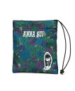 アナスイ NEW ERA フラット ネックポーチ 0.5L ANNA SUI アナ スイ グリーン 14122141