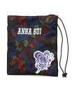 アナスイ NEW ERA フラット ネックポーチ 0.5L ANNA SUI アナ スイ ブラック 14122142