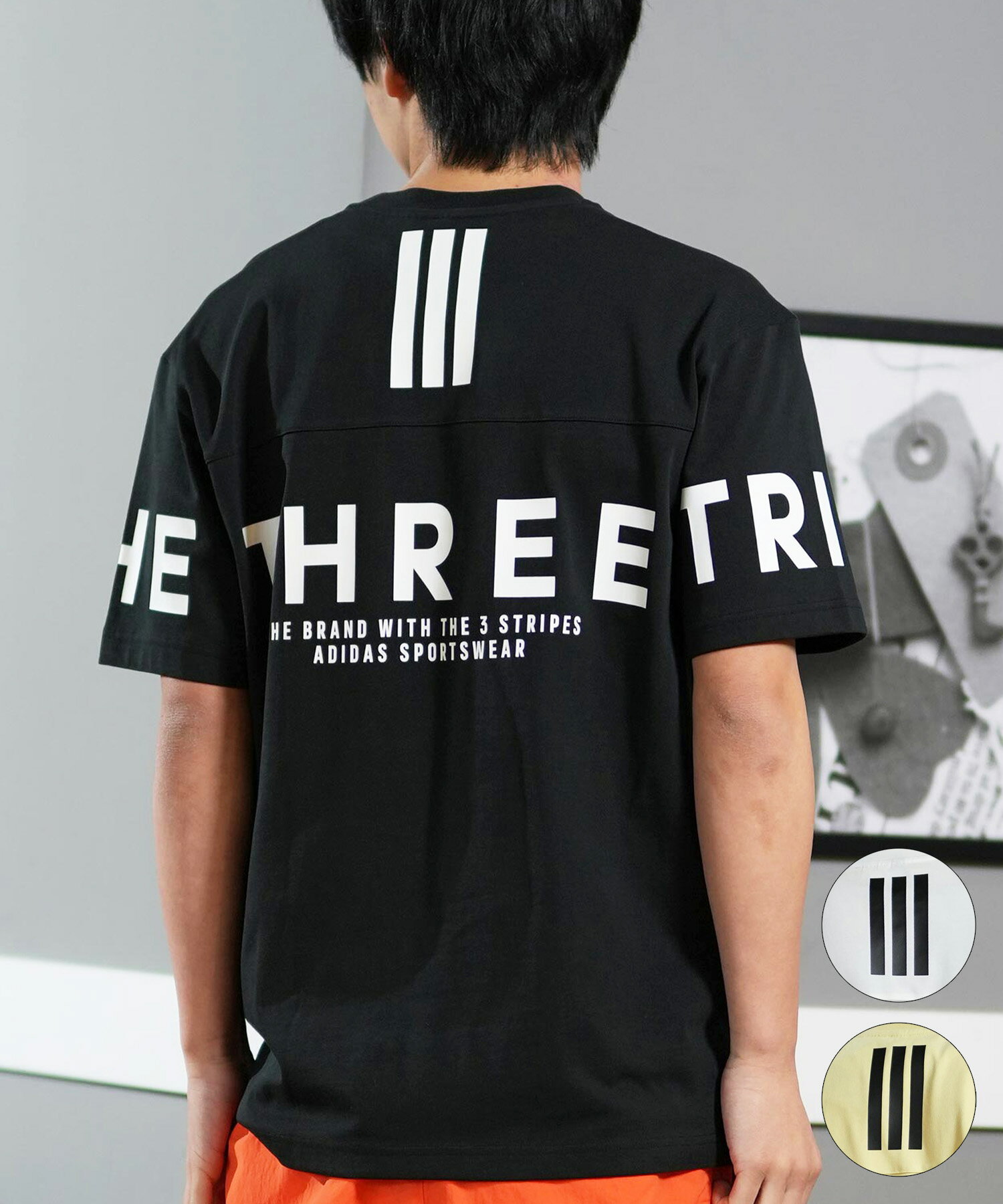 楽天市場】アディダス バックプリント(Tシャツ・カットソー 楽天市場】アディダス バックプリント(Tシャツ・カットソー