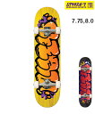 REAL リアル スケートボード コンプリート 7.75inch,8.0inch BUBBLE LETTERS ムラサキスポーツ