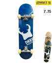オンラインストア限定 DEEP MOUNTIAN ディープマウンテン スケートボード コンプリート 7.75inch ORIGINAL COMP #4 ムラサキスポーツ