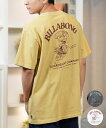 BILLABONG ビラボン 半袖 Tシャツ メンズ バックプリント オーバーサイズ FEELING FREE BF011-210_BRJ