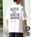 Hurley ハーレー ラッシュガード 半袖 メンズ Tシャツ バックプリント オーバーサイズ 水陸両用 UVカット MUSS251030