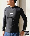 BILLABONG ビラボン ラッシュガード 長袖 メンズ ハイネック Tシャツ UVカット HI NECK LS BF011-851_BRJ