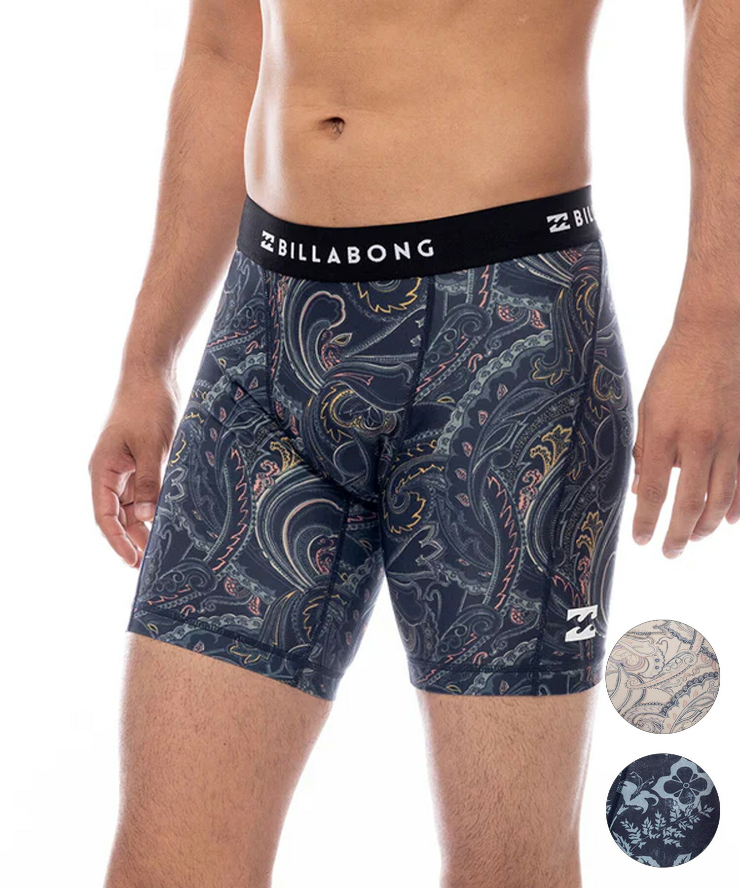 BILLABONG ビラボン 水着インナー メンズ サーフインナー アンダーショーツ AO PRINT UNDERSHORTS BF011-491_BRJ