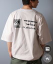 QUIKSILVER クイックシルバー ラッシュガード メンズ 半袖 Tシャツ バックプリント 水陸両用 UVカット QLY251626M ムラサキスポーツ限定