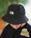 THE NORTH FACE ザ・ノース・フェイス 帽子 ハット キッズ サファリハット K CAMP SIDE HAT キャンプサイドハット NNJ02524
