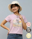 BILLABONG ビラボン 半袖 Tシャツ レディース クロップド丈 ショート丈 GRAPHIC BABY FIT TEE BF01C-211_BRJ