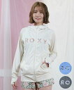 ROXY ロキシー ラッシュガード レディース パーカー ジップアップ 長袖 水陸両用 UVカット ARTSY FLORAL LOGO PARKA RLY251...