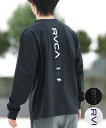 RVCA ルーカ 長袖 Tシャツ メンズ ラッシュガード 水陸両用 ユーティリティー RVCA ESCAPE SFLT BF041-876