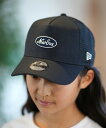 NEW ERA ニューエラ キッズ ジュニア 子供 キャップ 帽子 メッシュ Youth 9FORTY A-Frame トラッカー Cotton Flax オーバルロゴ ダークネイビー 14392038