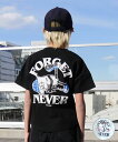 FORGET NEVER フォーゲットネバー 半袖 Tシャツ キッズ 252OO3ST562FN ムラサキスポーツ限定