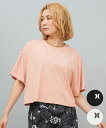 Hurley ハーレー 水着 ラッシュガード 半袖 Tシャツ レディース クロップド丈 ショート丈 水陸両用 吸汗速乾 UVカット WSRG251007