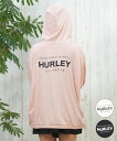 Hurley ハーレー 水着 ラッシュガード ジップアップ パーカー レディース バックプリント 水陸両用 吸汗速乾 UVカット WSRG251009