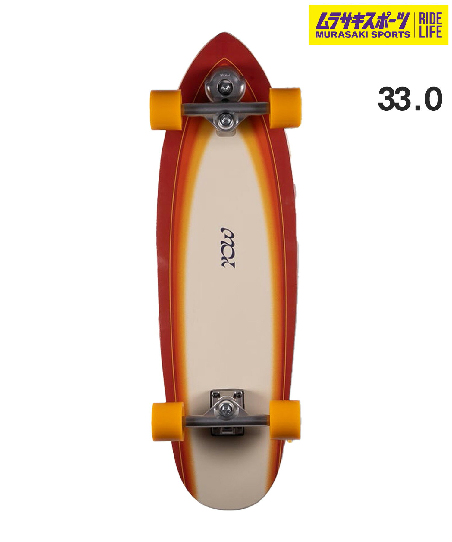 YOW ヤウ サーフ スケートボード コンプリート 33.0inch J-BAY SURFSKATE 25 ムラサキスポーツ