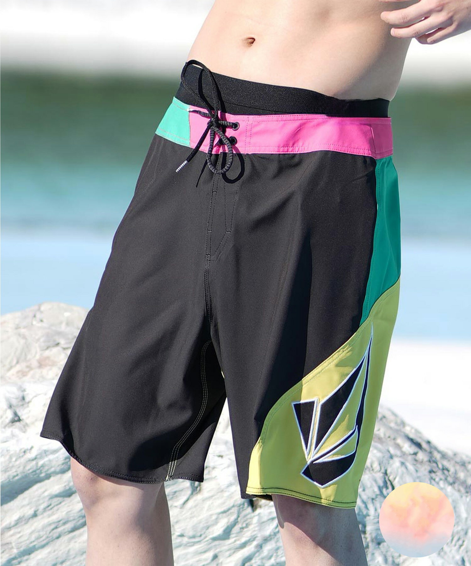 VOLCOM ボルコム 水着 トランクス ボードショーツ メンズ 膝丈 レトロサーフ A0812505
