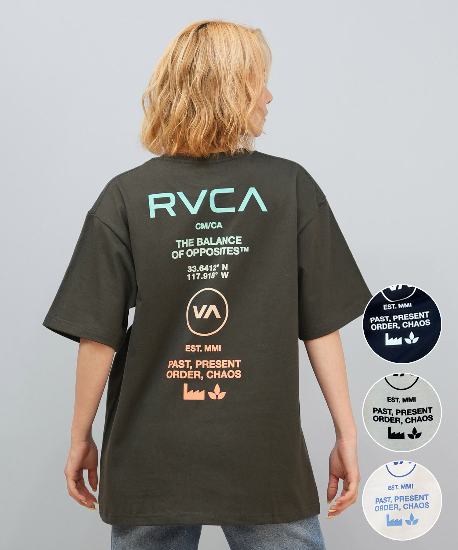 【送料無料】RVCA レディース ROLL IT TEE Tシャツ 楽天市場】RVCA Tシャツ(サイズ(S/M/L)M)(レディース