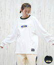 TOY MACHINE トイマシーン 長袖 Tシャツ レディース ロンT オーバーサイズ リンガーTシャツ MTMPFLT12 ムラサキスポーツ限定