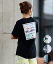 BILLABONG ビラボン 半袖 Tシャツ レディース バックプリント レギュラーフィット BF013-202_BRJ