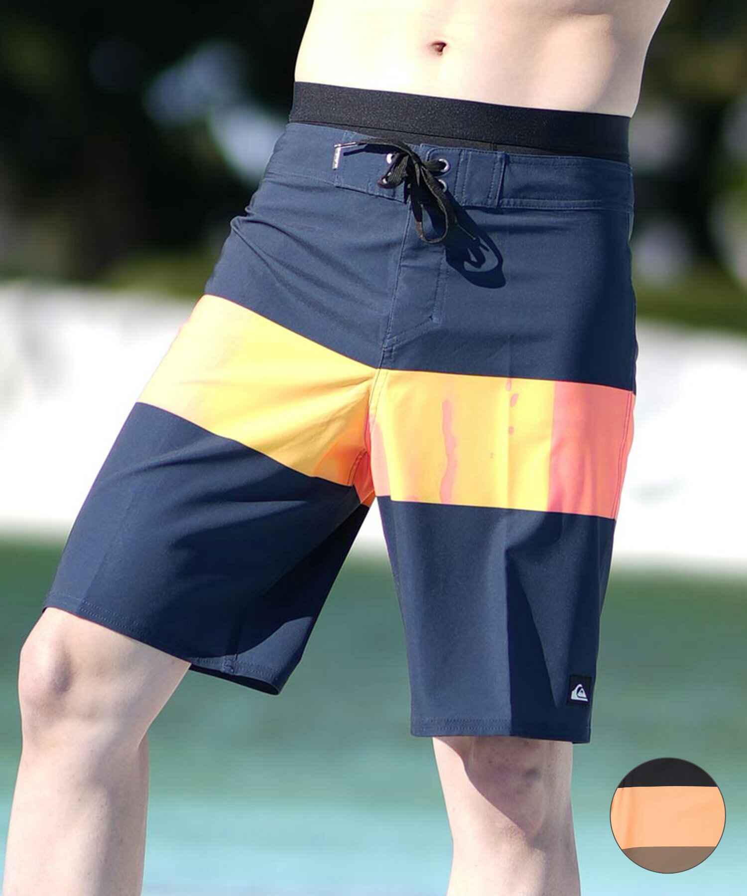 QUIKSILVER クイックシルバー 水着 海パン トランクス サーフパンツ メンズ ボードショーツ 20インチ SURFSILK STRAIGHT LEG 20 EQYBS04890_BRJ