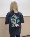 SANTA CRUZ サンタクルーズ 半袖 Tシャツ レディース バックプリント オーバーサイズ 古着風 ヴィンテージ加工 502253433 ムラサキスポーツ限定