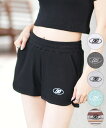 DC ディーシー ハーフパンツ ショートパンツ レディース スウェット ショーツ ロゴ リブ セットアップ対応 LWS252301_BRJ