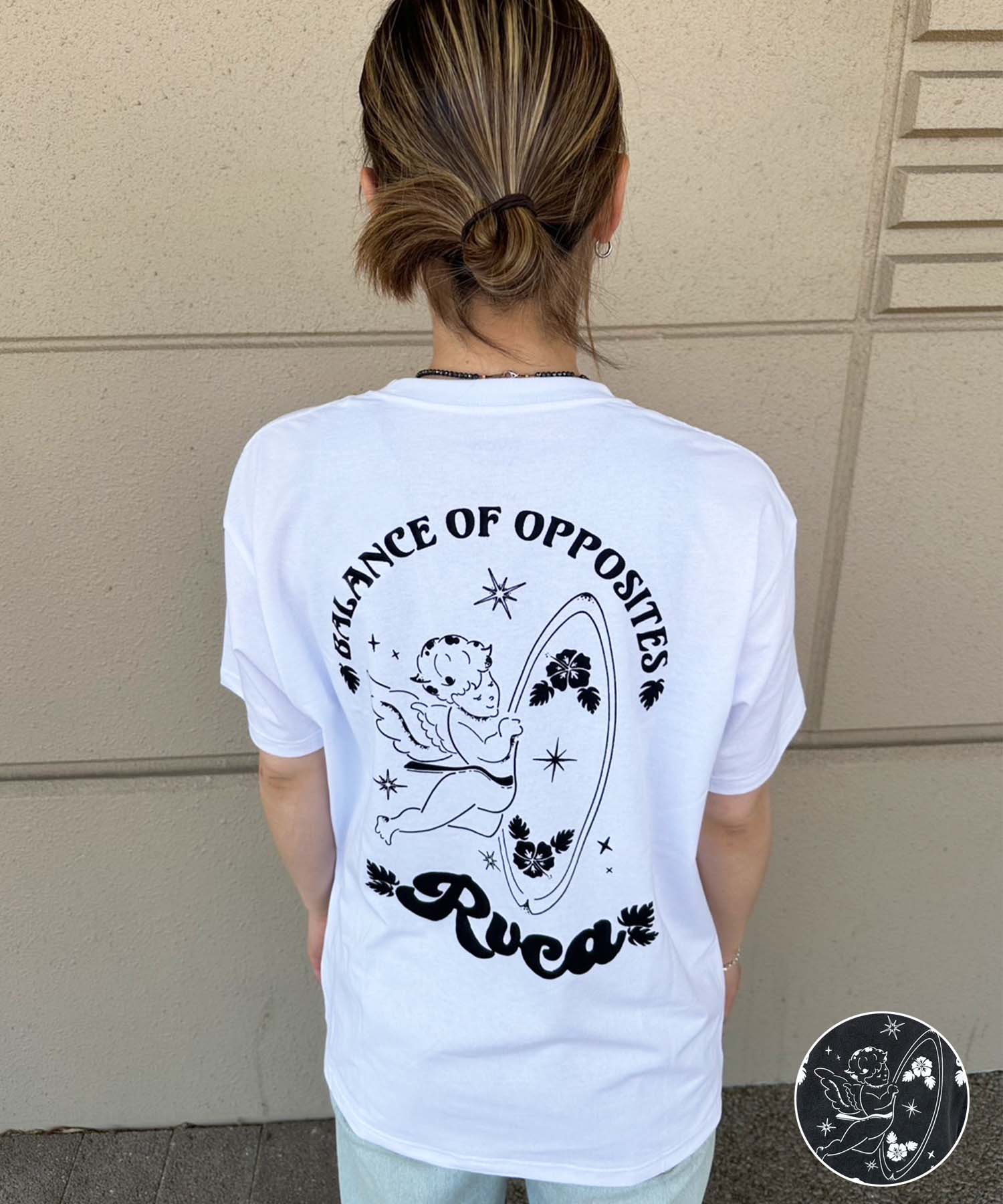 【RVCA】オールロゴ プリント Tシャツ★女性にもおすすめ♪ 楽天市場】RVCA Tシャツ(レディースファッション)の通販