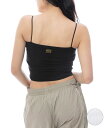RVCA ルーカ タンクトップ キャミソール レディース ワンポイント ロゴ シンプル RECESSION TUBE TOP BF043-002_BRJ