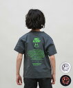 RUSTY ラスティ 水着 ラッシュガード 半袖 Tシャツ キッズ ジュニア 子供 男の子 女の子 水陸両用 吸水速乾 UVカット 965502