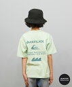 QUIKSILVER クイックシルバー 半袖 Tシャツ キッズ ジュニア 子供 バックプリント KST252613M ムラサキスポーツ限定