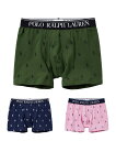POLO RALPH LAUREN ポロ ラルフ ローレン 下着 ボクサーパンツ PP PRINTED BOXER BRIEF RM3-B101
