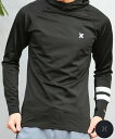 Hurley ハーレー 水着 ラッシュガード 長袖 Tシャツ ロンT メンズ UVカット フード付き MSRG251083