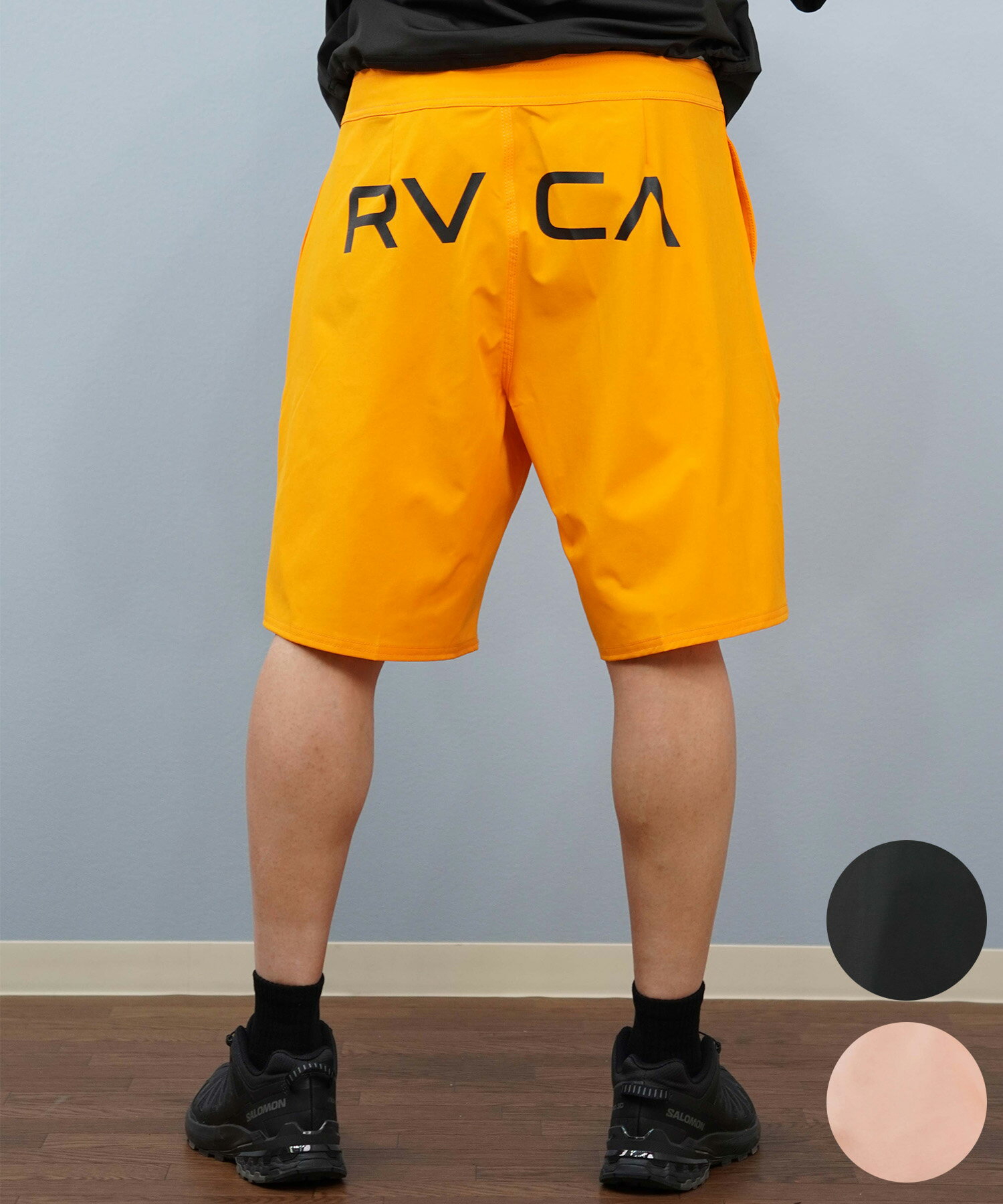 RVCA ルーカ 水着 海パン トランクス サーフパンツ メンズ 吸水速乾 シンプル ブランドロゴ BF04A-501