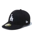 NEW ERA ニューエラ キャップ 帽子 LP 59FIFTY ロサンゼルス・ドジャース ブラック × ホワイト 14524648