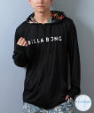 BILLABONG ビラボン 水着 ラッシュガード ジップアップ パーカー メンズ 長袖 ロゴ UVカット BF01A-852