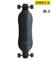 YOROI ヨロイ スケートボード ロングスケート 36inch RISING 36PW+WAVER ムラサキスポーツ